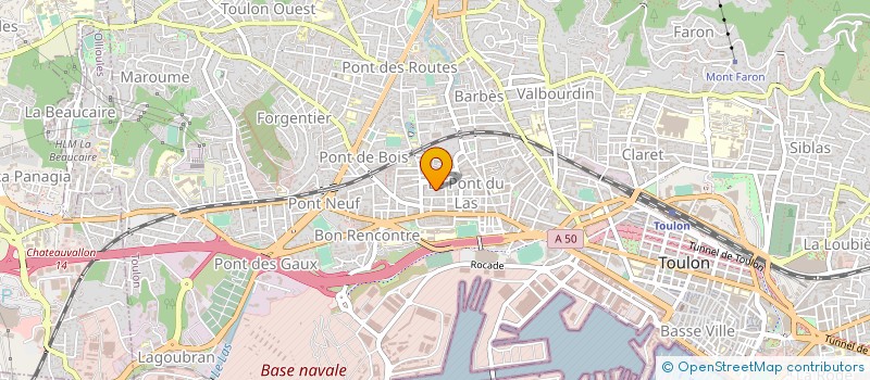 localisation de l'entreprise MONSIEUR PASCAL GALLO à TOULON