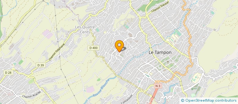 localisation de l'entreprise MONSIEUR PASCAL GANOVA  LE TAMPON