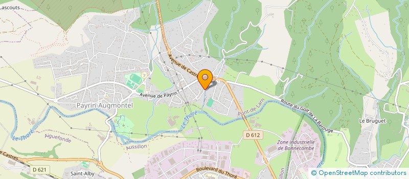 localisation de l'entreprise MONSIEUR PASCAL GANTZ  PAYRIN-AUGMONTEL