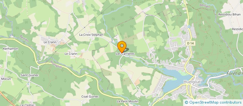 localisation de l'entreprise MONSIEUR PASCAL GARAND à BERRIEN