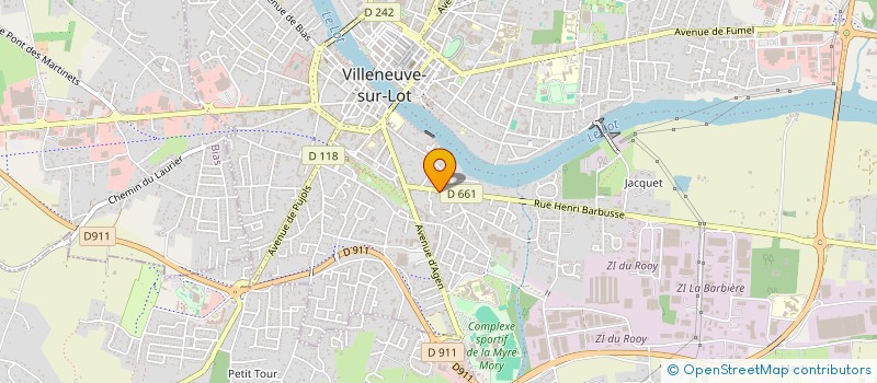 localisation de l'entreprise MONSIEUR PASCAL GARCIA  VILLENEUVE-SUR-LOT