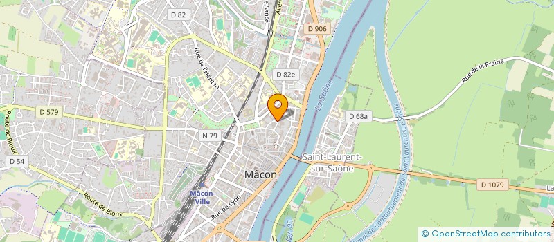localisation de l'entreprise MONSIEUR PASCAL GARREN à MACON