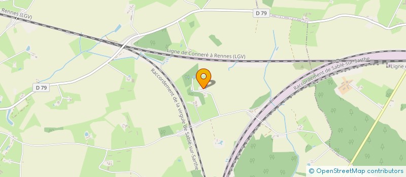 localisation de l'entreprise MONSIEUR PASCAL GASNIER  AUVERS-LE-HAMON