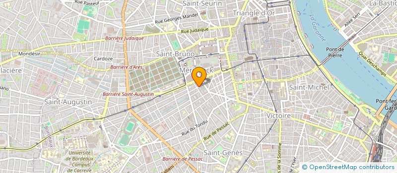 localisation de l'entreprise MONSIEUR PASCAL GASTON  BORDEAUX