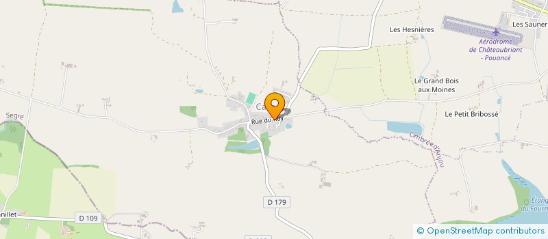 localisation de l'entreprise MONSIEUR PASCAL GAUDIN  CARBAY