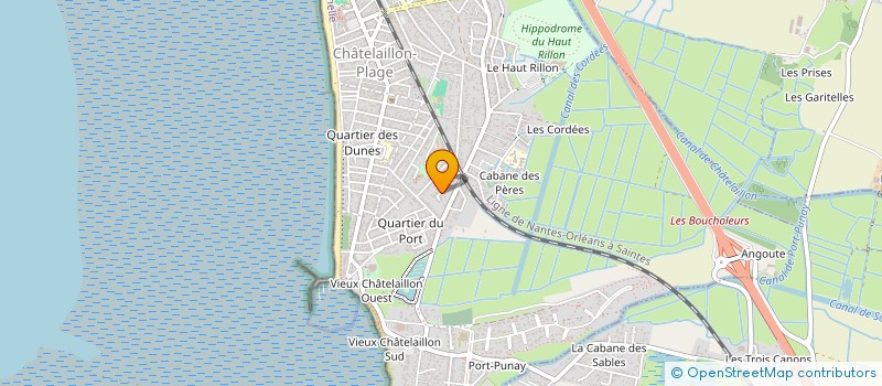 localisation de l'entreprise MONSIEUR PASCAL GAULT à CHATELAILLON-PLAGE