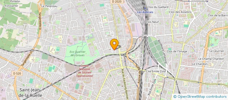 localisation de l'entreprise MONSIEUR PASCAL GAULT à ORLEANS