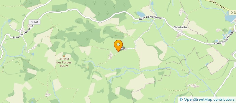 localisation de l'entreprise MONSIEUR PASCAL GAUTHE  ISSY L'EVEQUE