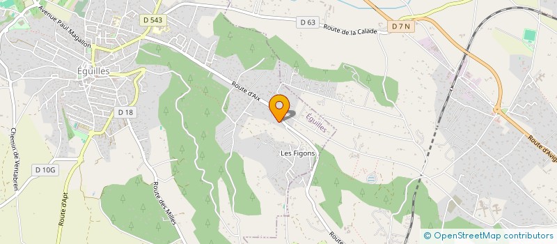 localisation de l'entreprise MONSIEUR PASCAL GAUTHIER à EGUILLES