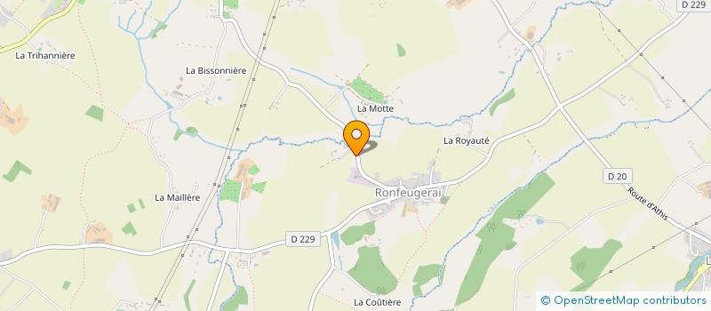localisation de l'entreprise MONSIEUR PASCAL GAUTIER à ATHIS-VAL DE ROUVRE