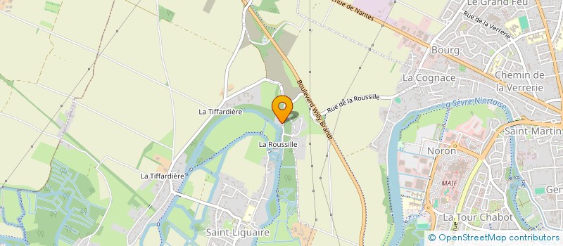 localisation de l'entreprise MONSIEUR PASCAL GAUTIER à NIORT