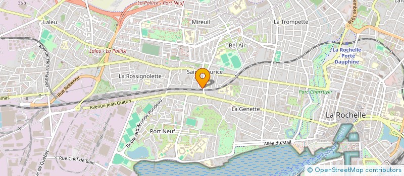 localisation de l'entreprise MONSIEUR PASCAL GAUTRON  LA ROCHELLE