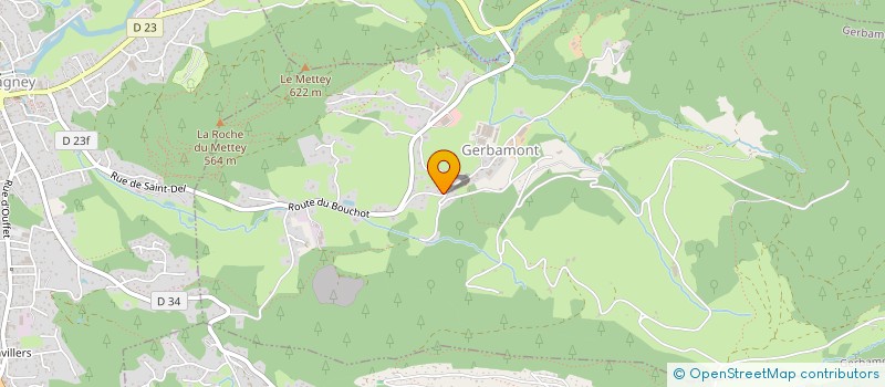 localisation de l'entreprise MONSIEUR PASCAL GEHIN à GERBAMONT