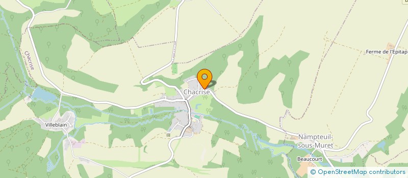 localisation de l'entreprise MONSIEUR PASCAL GENARD  CHACRISE