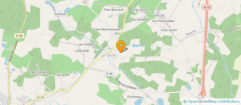 localisation de l'entreprise MONSIEUR PASCAL GENAUD à TOUVERAC