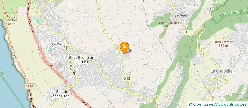 localisation de l'entreprise MONSIEUR PASCAL GENCE  SAINT-LEU