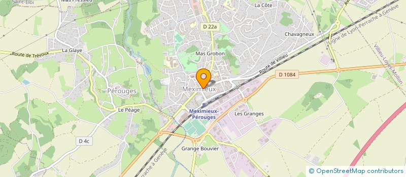 localisation de l'entreprise MONSIEUR PASCAL GENET à MEXIMIEUX