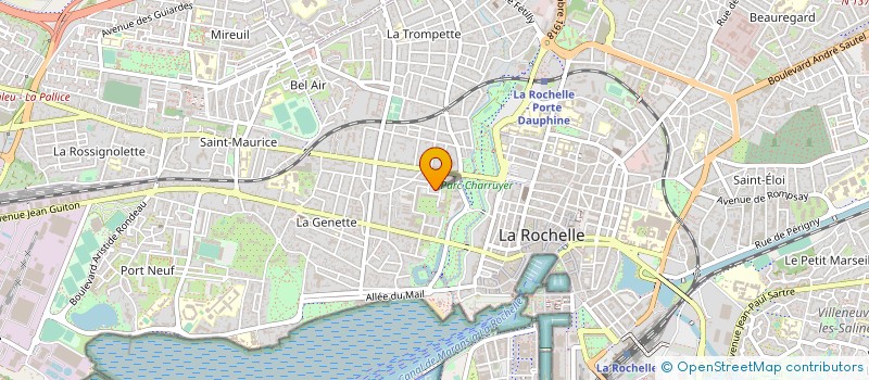 localisation de l'entreprise MONSIEUR PASCAL GENETAY à LA ROCHELLE