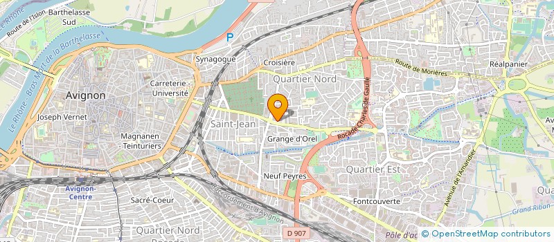 localisation de l'entreprise MONSIEUR PASCAL GENNARINO  AVIGNON