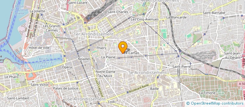 localisation de l'entreprise MONSIEUR PASCAL GENOT à MARSEILLE