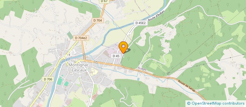 localisation de l'entreprise MONSIEUR PASCAL GENTILS  MONTIGNAC-LASCAUX