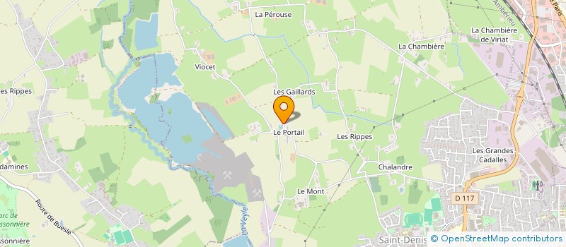 localisation de l'entreprise MONSIEUR PASCAL GEOFFRAY à SAINT-DENIS-LES-BOURG