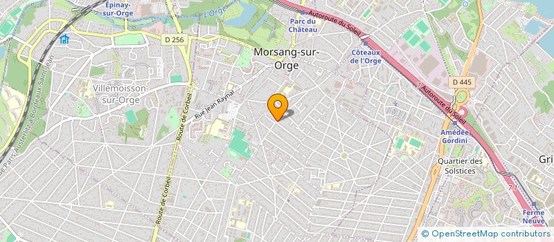 localisation de l'entreprise MONSIEUR PASCAL GERAD JULIEN OBERIC  MORSANG-SUR-ORGE