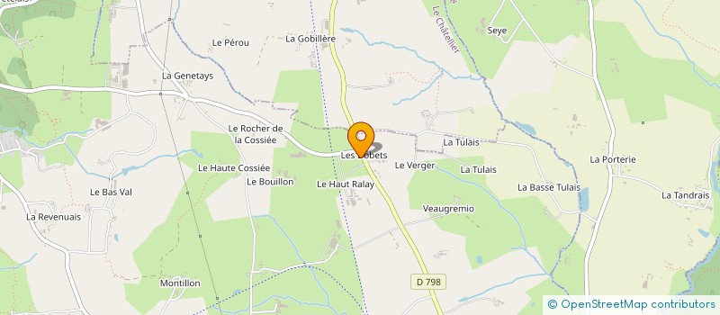 localisation de l'entreprise MONSIEUR PASCAL GERARD  SAINT-GERMAIN-EN-COGLES