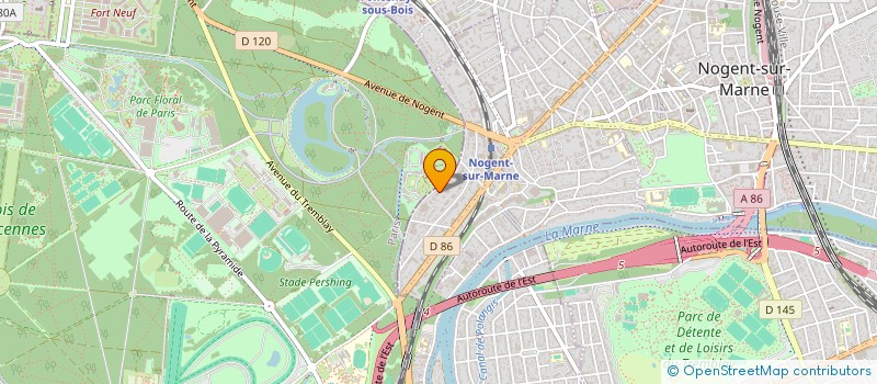 localisation de l'entreprise MONSIEUR PASCAL GERARD à NOGENT-SUR-MARNE