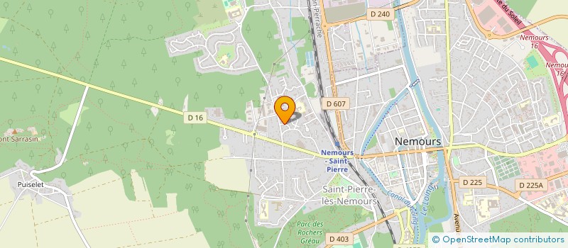 localisation de l'entreprise MONSIEUR PASCAL GERARD  SAINT-PIERRE-LES-NEMOURS