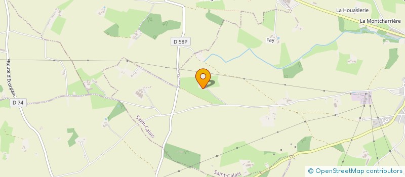 localisation de l'entreprise MONSIEUR PASCAL GERBRON  SAINT CALAIS