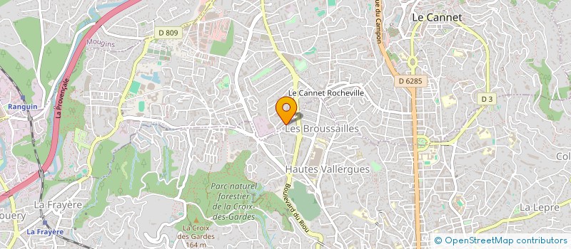 localisation de l'entreprise MONSIEUR PASCAL GHRISTI à LE CANNET