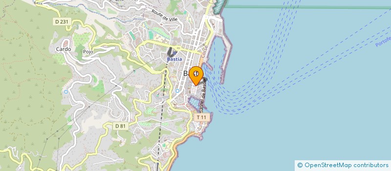 localisation de l'entreprise MONSIEUR PASCAL GIACOMINI à BASTIA