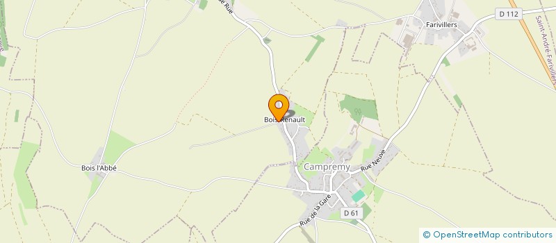 localisation de l'entreprise MONSIEUR PASCAL GIAT  SAINT-ANDRE-FARIVILLERS