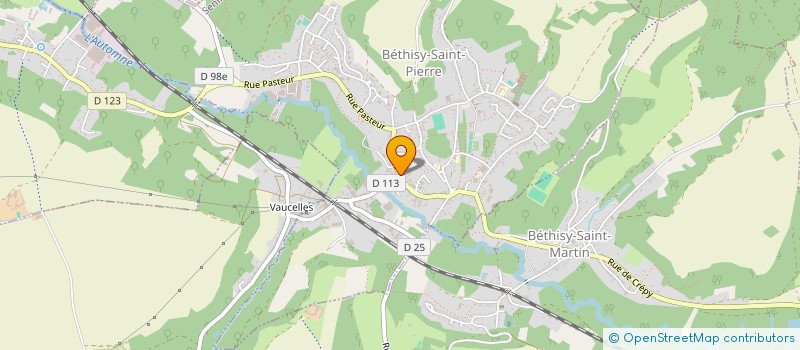 localisation de l'entreprise MONSIEUR PASCAL GIBEK  BETHISY-SAINT-PIERRE