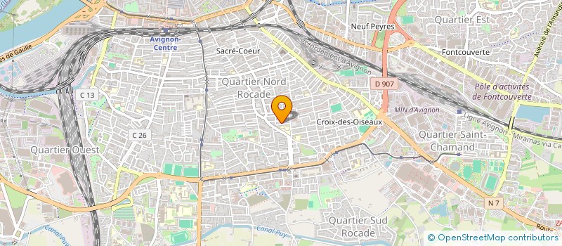 localisation de l'entreprise MONSIEUR PASCAL GIBERT à AVIGNON
