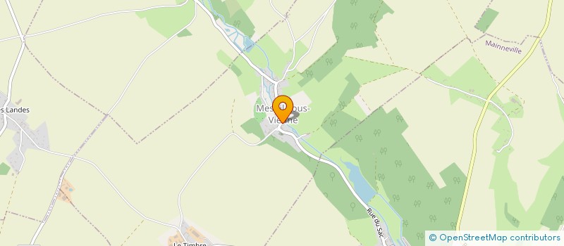 localisation de l'entreprise MONSIEUR PASCAL GILLES  MESNIL-SOUS-VIENNE