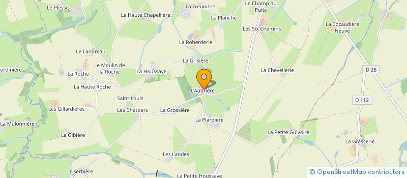 localisation de l'entreprise MONSIEUR PASCAL GILLOT  VALLONS-DE-L'ERDRE