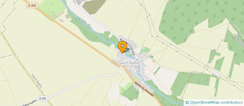 localisation de l'entreprise MONSIEUR PASCAL GILQUIN à SAINT-AUBIN