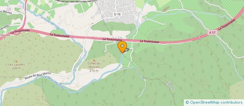 localisation de l'entreprise MONSIEUR PASCAL GIORGI  PIGNANS