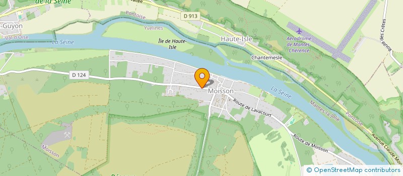 localisation de l'entreprise MONSIEUR PASCAL GIRARD  MOISSON