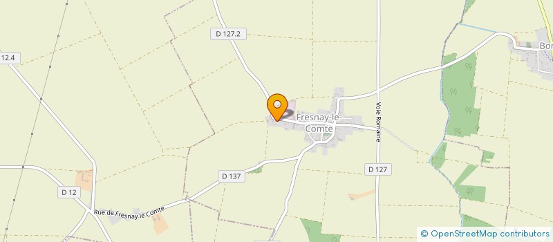 localisation de l'entreprise MONSIEUR PASCAL GIRARD à FRESNAY-LE-COMTE