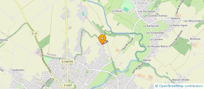 localisation de l'entreprise MONSIEUR PASCAL GIRARD  FONTENAY-LE-COMTE