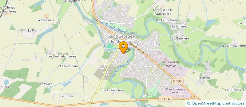 localisation de l'entreprise MONSIEUR PASCAL GIRARD à MONTAIGU-VENDEE