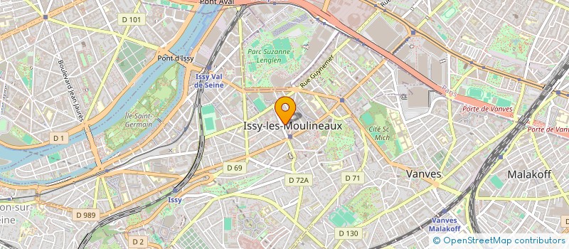 localisation de l'entreprise MONSIEUR PASCAL GIRARD à ISSY-LES-MOULINEAUX