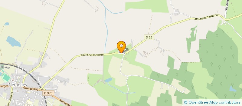 localisation de l'entreprise MONSIEUR PASCAL GITTON  NERONDES