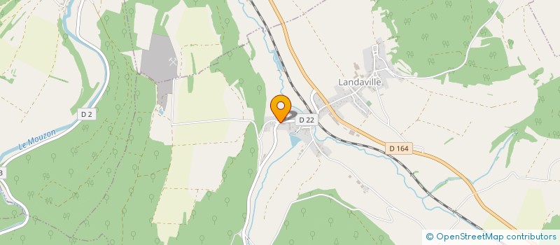 localisation de l'entreprise MONSIEUR PASCAL GODARD  LANDAVILLE