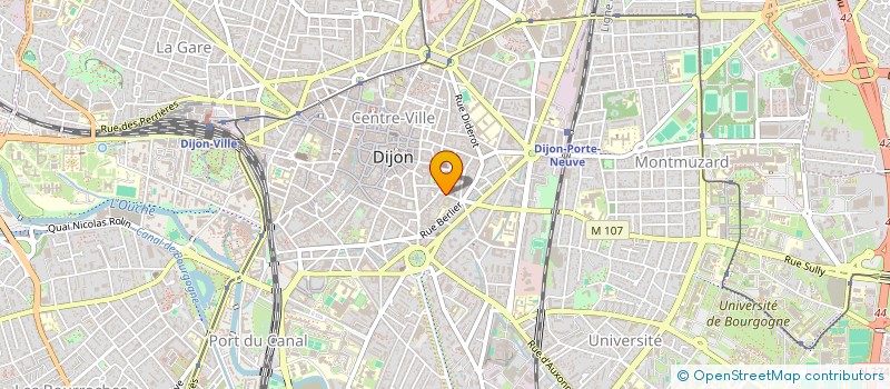 localisation de l'entreprise MONSIEUR PASCAL GODIN à DIJON