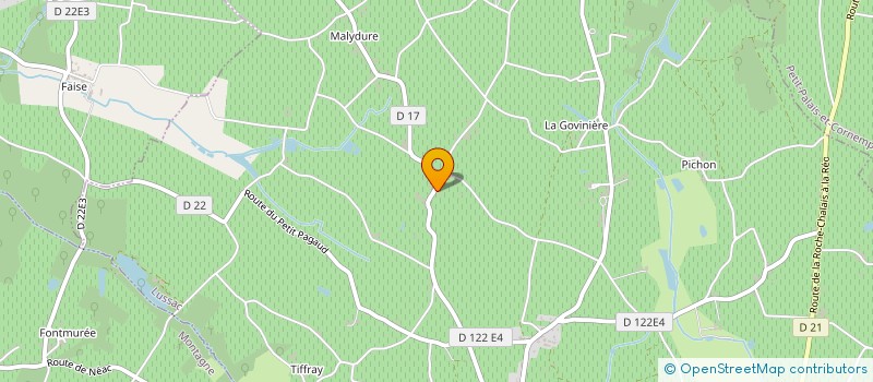 localisation de l'entreprise MONSIEUR PASCAL GODRIE  PUISSEGUIN