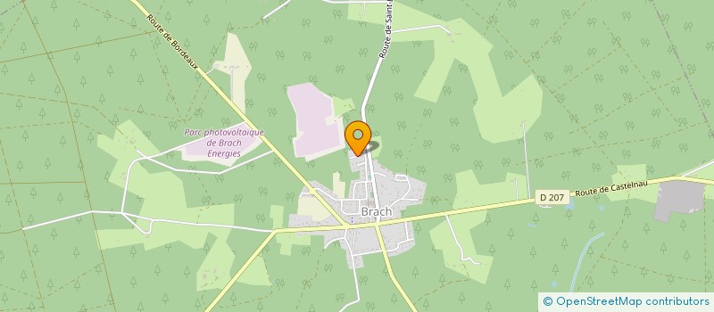localisation de l'entreprise MONSIEUR PASCAL GOGUERY  BRACH